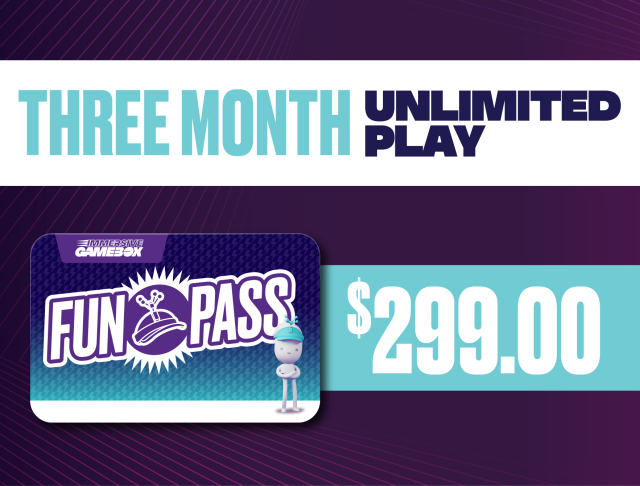 3 Month Unlimited Play Game Card