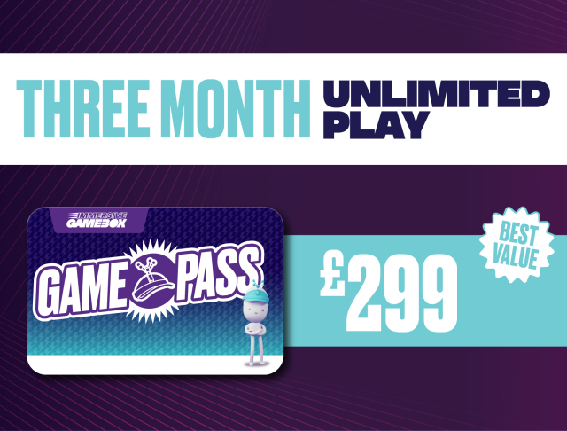 3 Month Unlimited Play Game Card