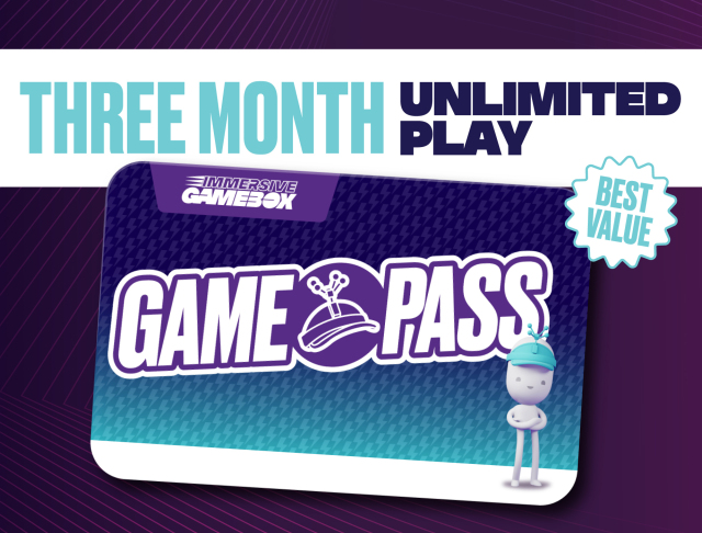 3 Month Unlimited Play Game Card