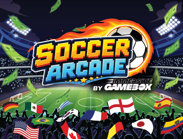 Soccer Arcade Game Card