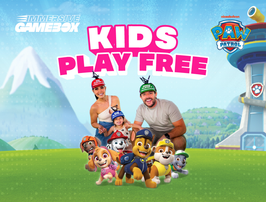 PAW Patrol August Social Game Card