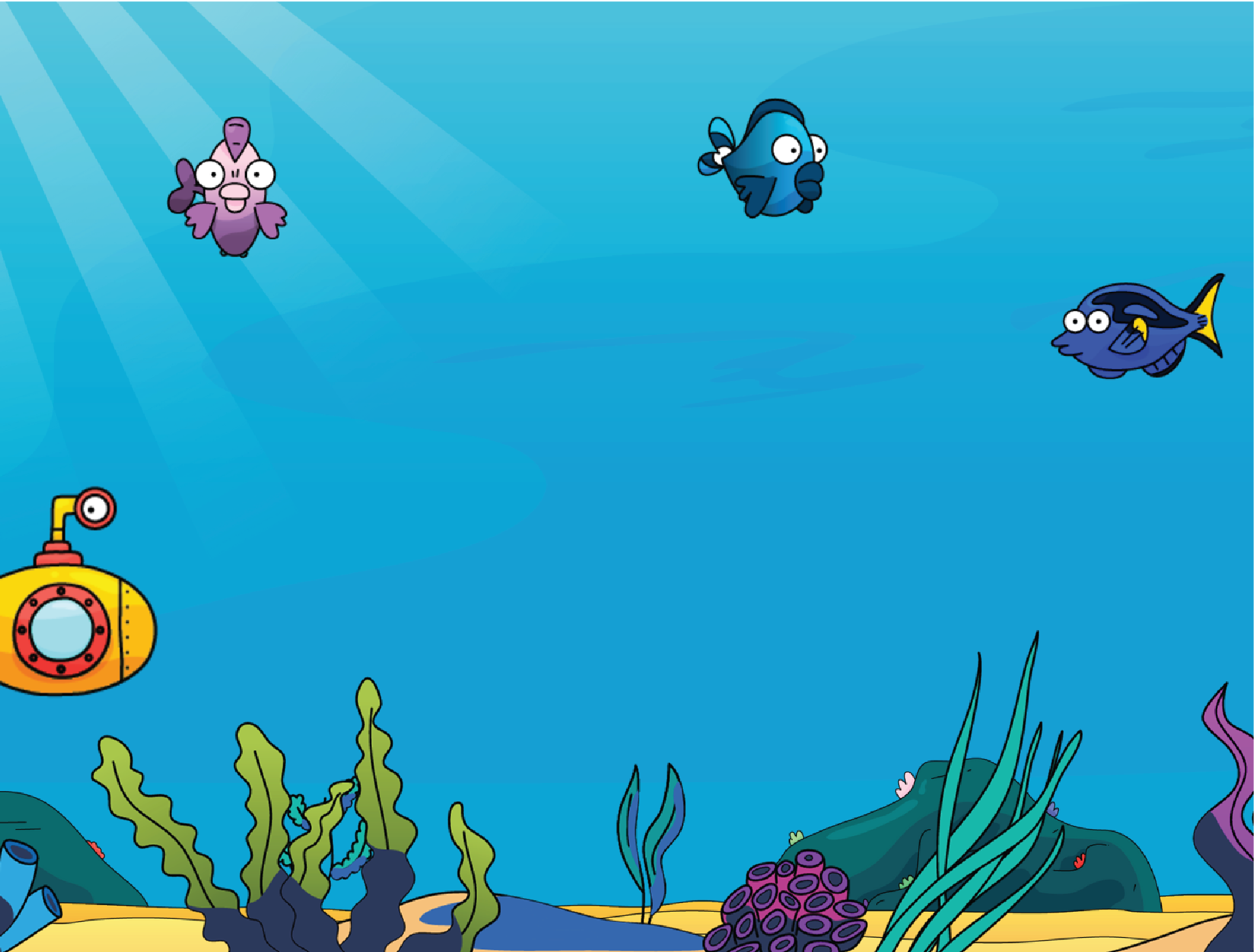 WORD FISH Game Card